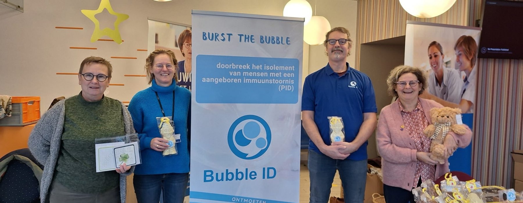 Verkoopstand Bubble ID - UZ Gent